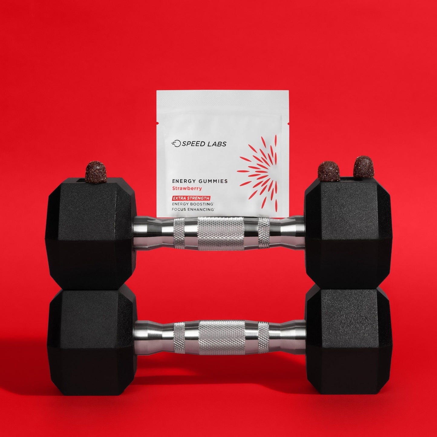 Extra Strength Strawberry Energy Gummies - First Edition
