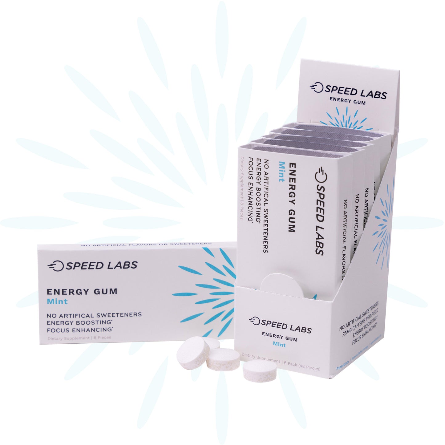 Natural Mint Energy Gum