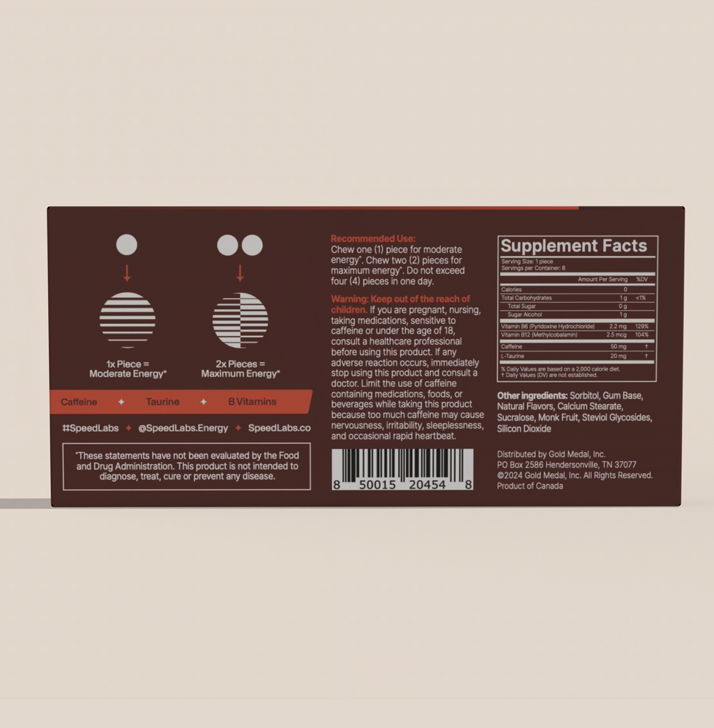 Energy Gum – Cinnamon