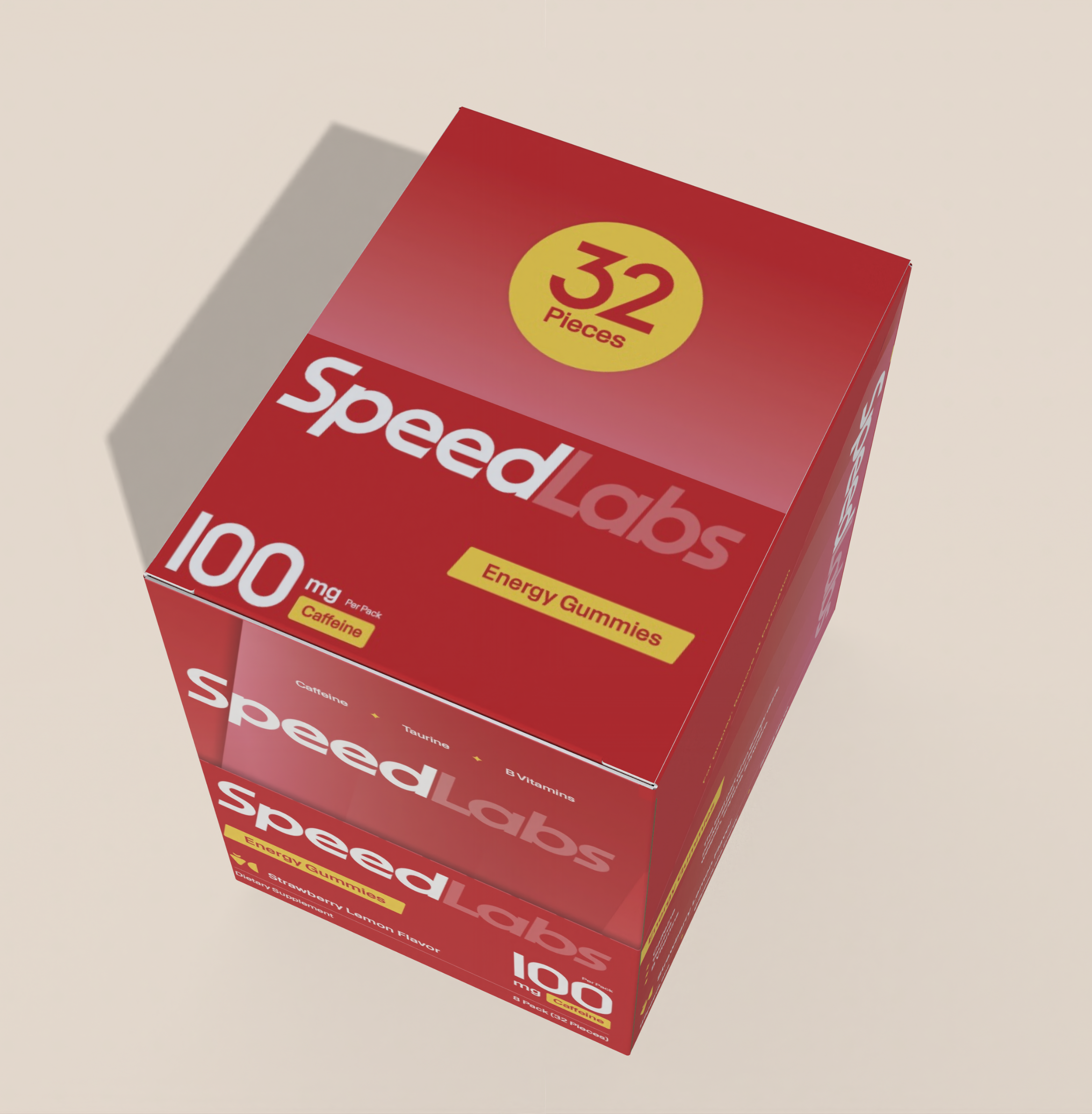 Energy Gummies – Strawberry Lemon