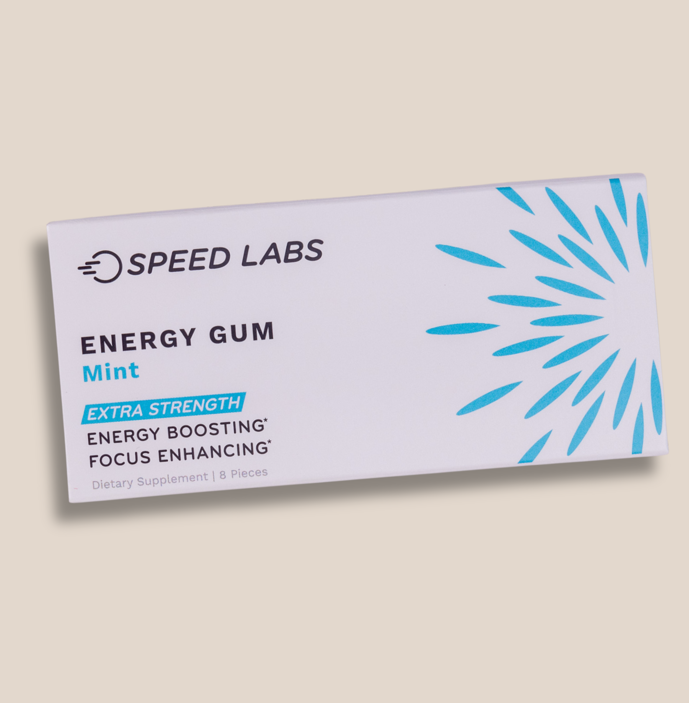 Extra Strength Mint Energy Gum