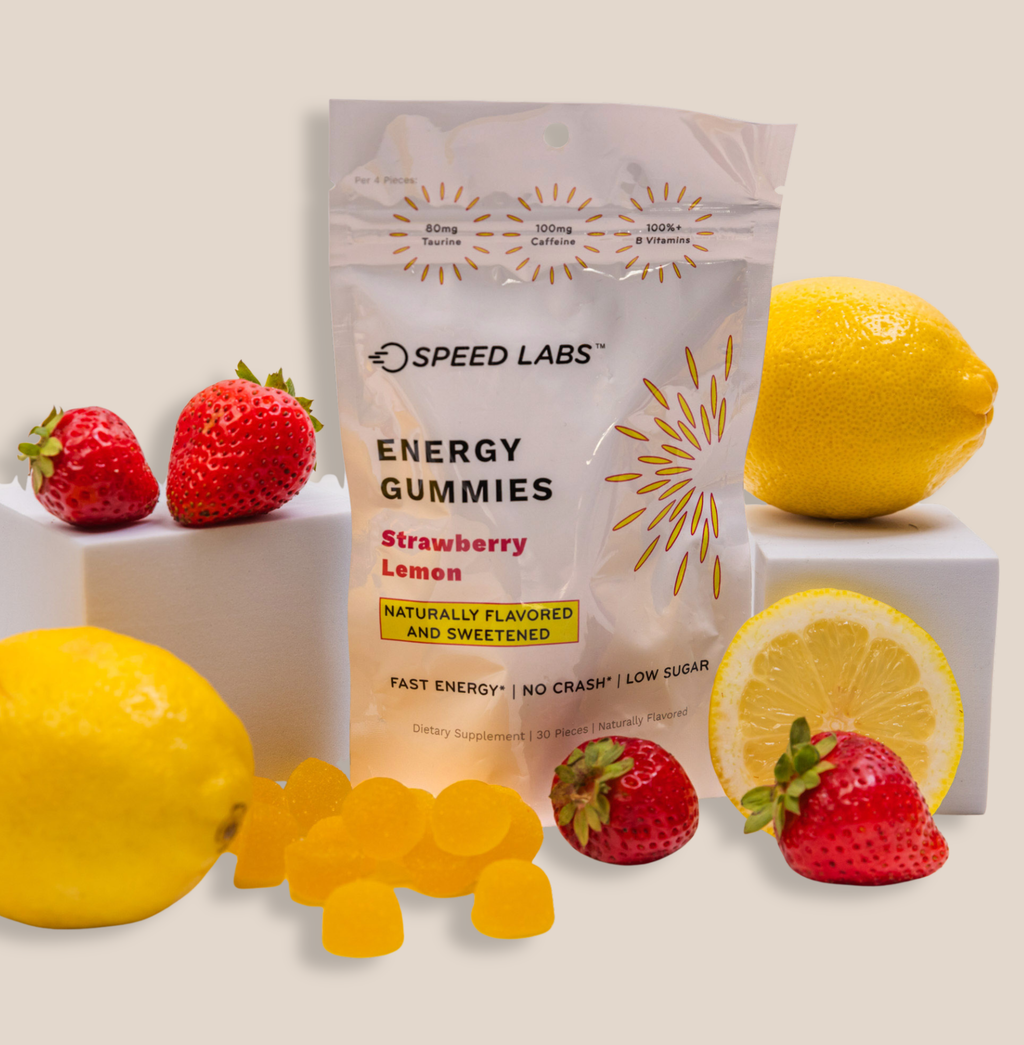 Strawberry Lemon Energy Gummies 30ct Pouch