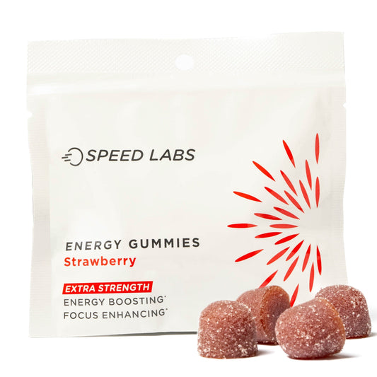 Speed Labs Energy Gummies - Extra Strength - 50mg Caffeine per piece