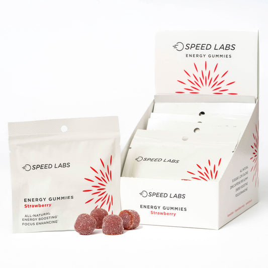 Speed Labs Energy Gummies First Edition - Natural - 25mg Caffeine per piece