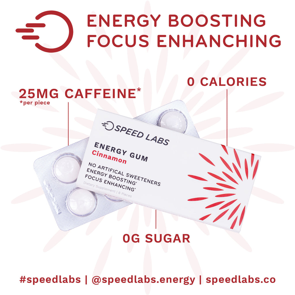 Natural Cinnamon Energy Gum