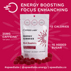 Black Raspberry Energy Gummies 30ct Pouch