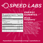 Black Raspberry Energy Gummies 30ct Pouch
