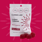 Black Raspberry Energy Gummies 4ct Pouches