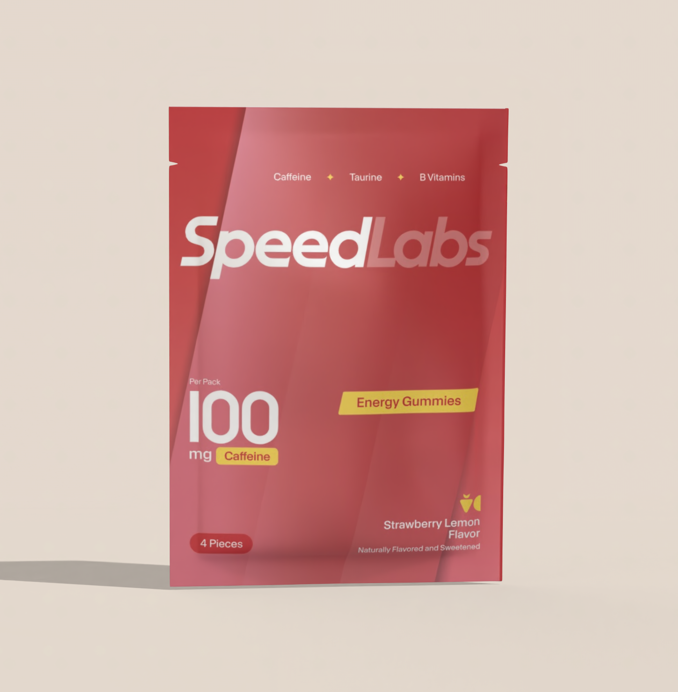 Energy Gummies – Strawberry Lemon