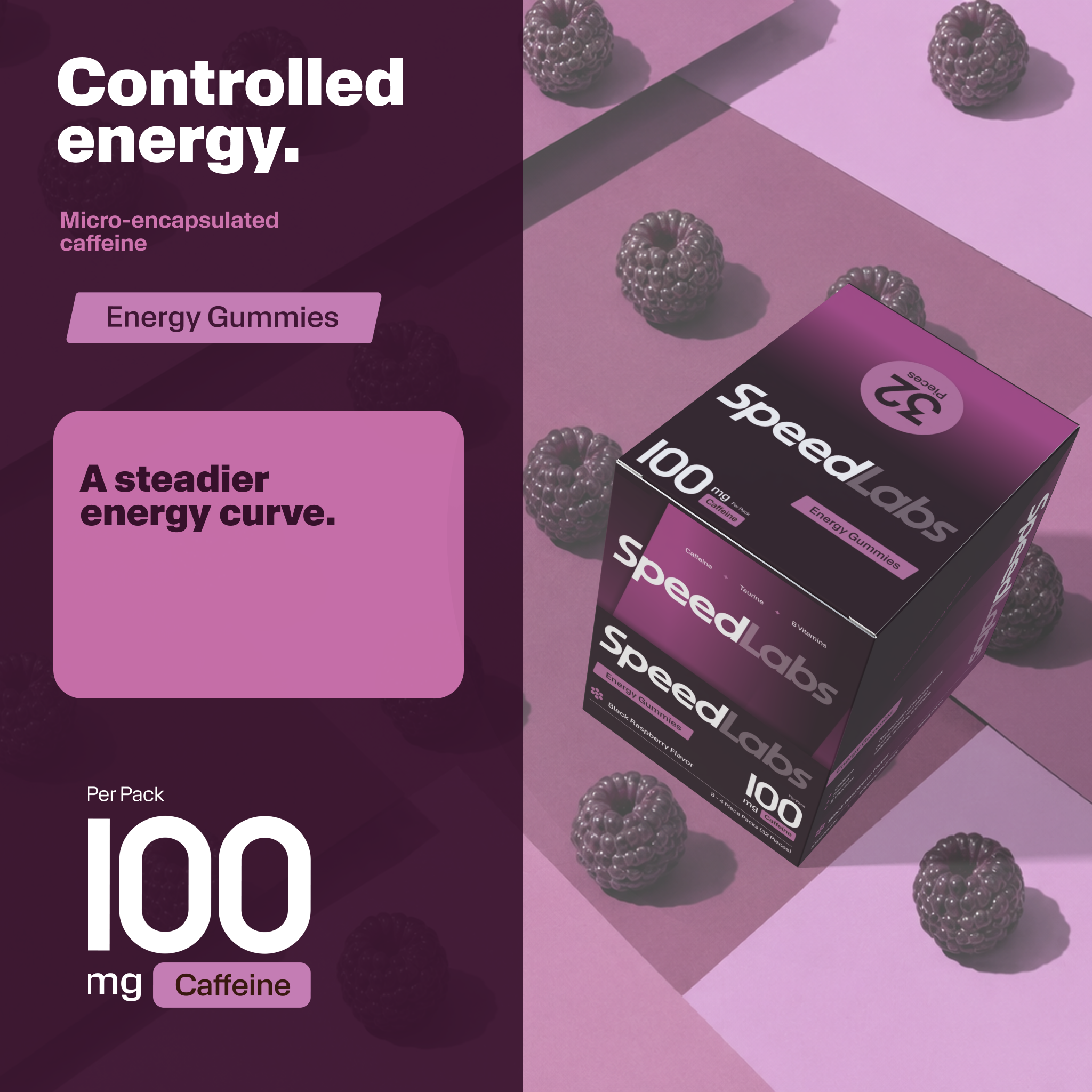 Energy Gummies • 8 Packs • 32 Pieces