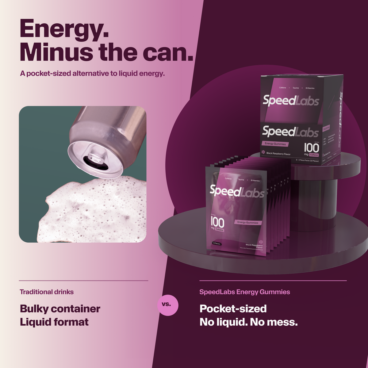 Energy Gummies • 8 Packs • 32 Pieces
