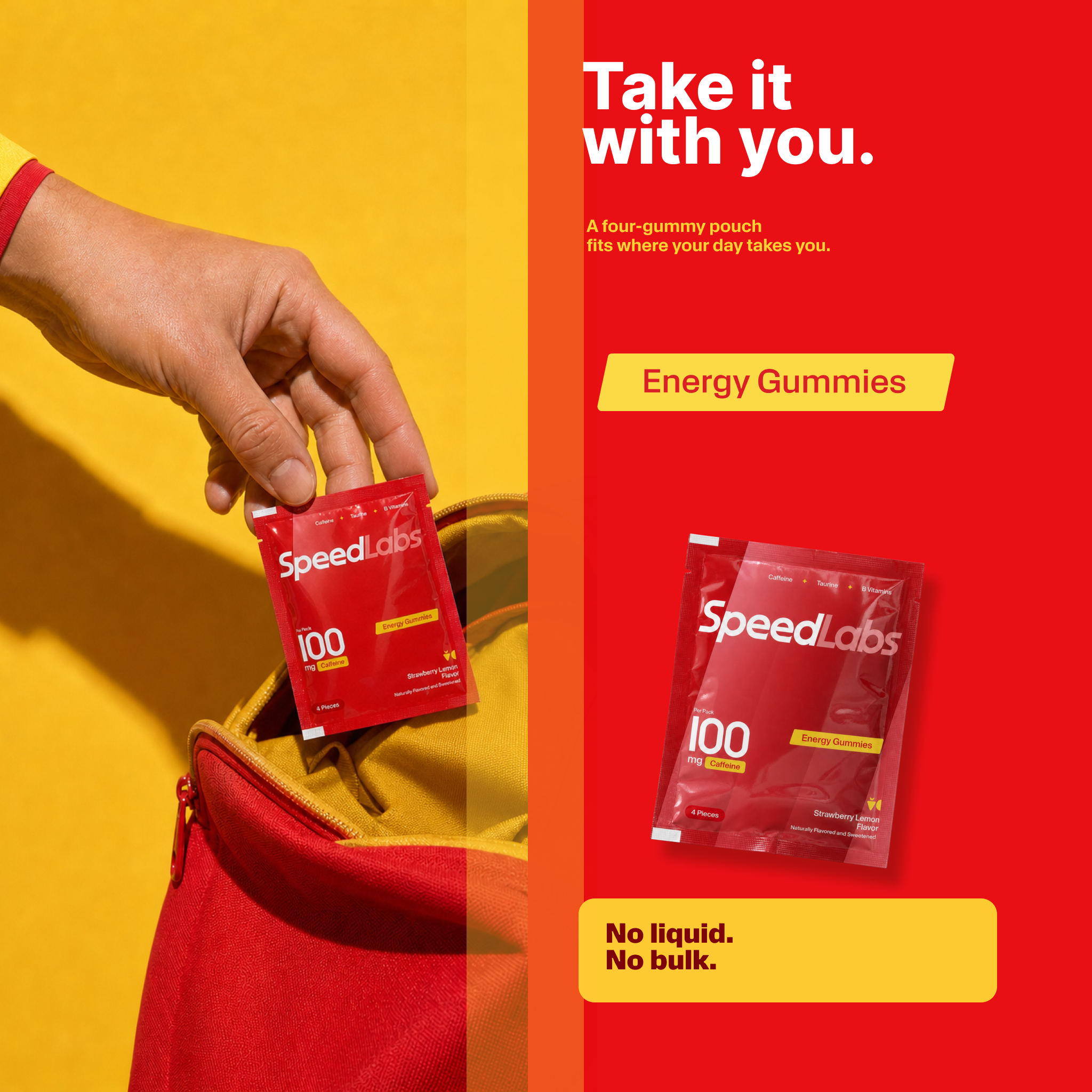Energy Gummies • 8 Packs • 32 Pieces