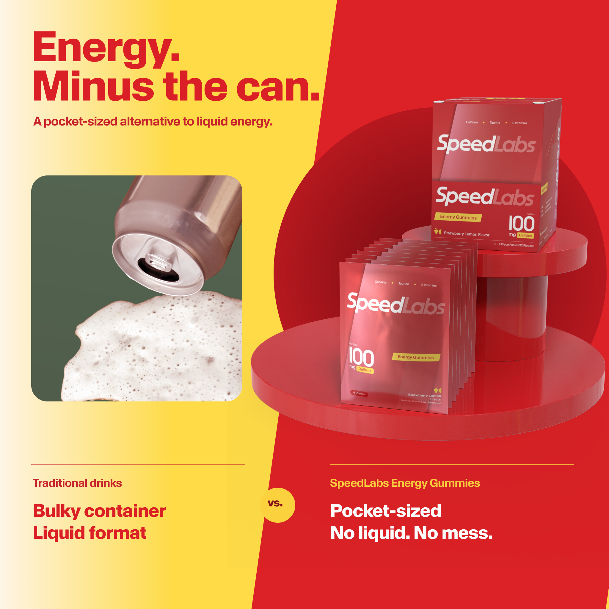 Energy Gummies • 8 Packs • 32 Pieces